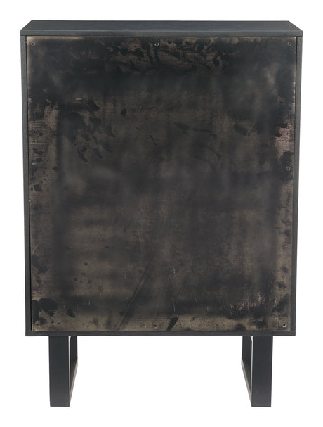Aremi Brown & Black Chest by Zuomod at Eve Furniture