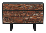 Aremi Brown & Black Dresser by Zuomod at Eve Furniture