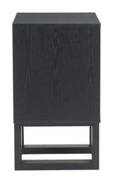 Aremi Brown & Black Nightstand by Zuomod at Eve Furniture