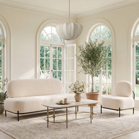 Arendal Vanilla Accent Chair by Zuomod at Eve Furniture