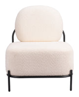 Arendal Vanilla Accent Chair by Zuomod at Eve Furniture