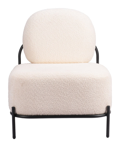 Arendal Vanilla Accent Chair by Zuomod at Eve Furniture