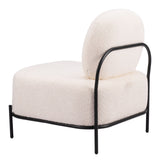 Arendal Vanilla Accent Chair by Zuomod at Eve Furniture