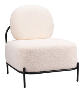 Arendal Vanilla Accent Chair by Zuomod at Eve Furniture