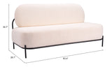Arendal Vanilla Sofa by Zuomod at Eve Furniture