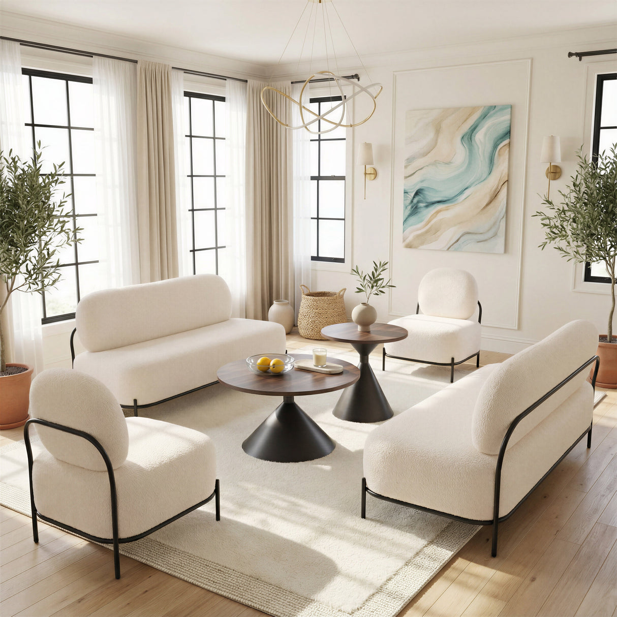 Arendal Vanilla Sofa by Zuomod at Eve Furniture