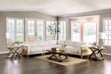 Arendal Beige And Natural 5 Piece Sectional by Furniture of America at Eve Furniture