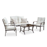 Arezzo Beige 4-Piece Outdoor Furniture Set by Furniture of America at Eve Furniture