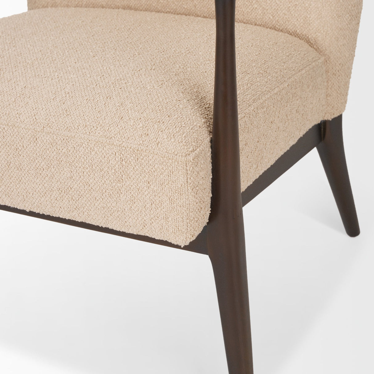Argent Beige Boucle Accent Chair by Mercana at Eve Furniture