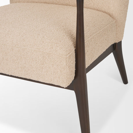 Argent Beige Boucle Accent Chair by Mercana at Eve Furniture