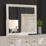 Argenthart Light Gray 4-Piece Queen Bedroom Set by Furniture of America at Eve Furniture