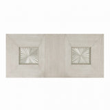 Argenthart Light Gray 7-Piece Dining Room Set by Furniture of America at Eve Furniture