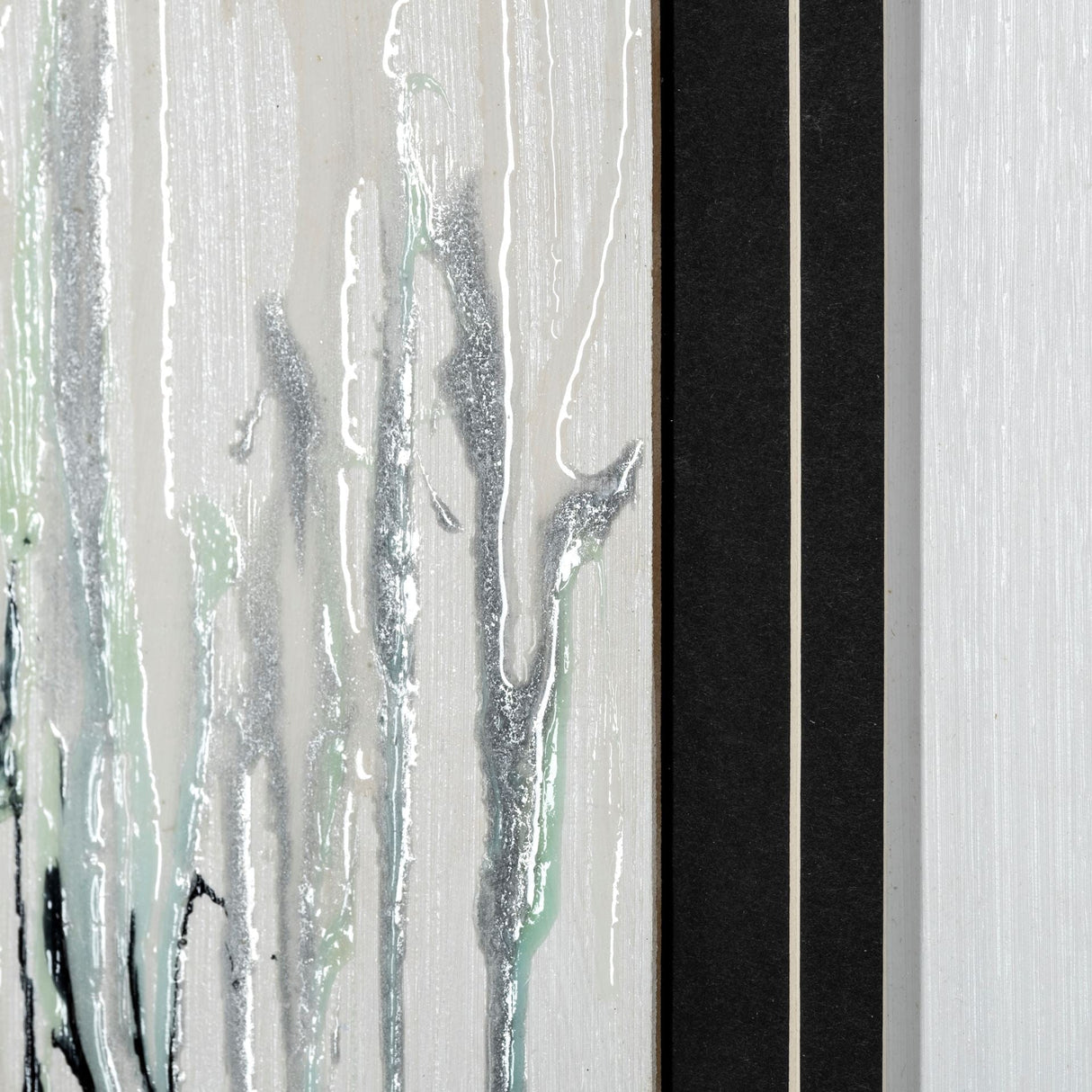 Argentiferous by Studio M a handmade Original Framed Artwork under Glass by Mercana at Eve Furniture