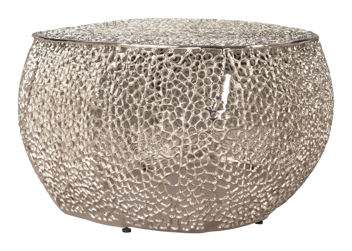 Argento Coffee Table Silver by Zuomod at Eve Furniture