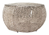 Argento Coffee Table Silver by Zuomod at Eve Furniture