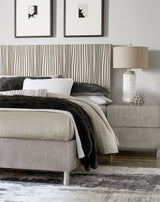 Argento Wave-Patterned Queen Bed in Misty Grey by Modus Furniture at Eve Furniture