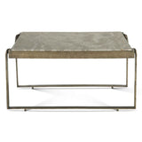 Argos 32" Coffee Table with Marble and Antique Brass by Home Trends & Design at Eve Furniture