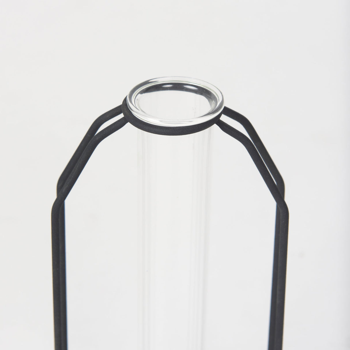 Aria 4.3L x 3.9W x 9.6H Metal and Glass Decorative Accent by Mercana at Eve Furniture