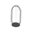 Aria 4.3L x 3.9W x 9.6H Metal and Glass Decorative Accent by Mercana at Eve Furniture
