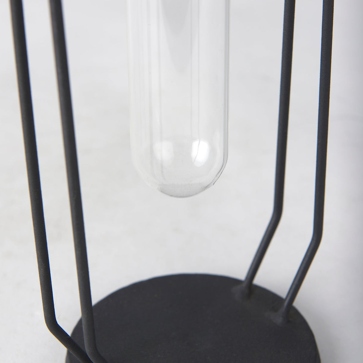 Aria 4.5L x 3.9W x 11.0H Metal and Glass Holder Object by Mercana at Eve Furniture