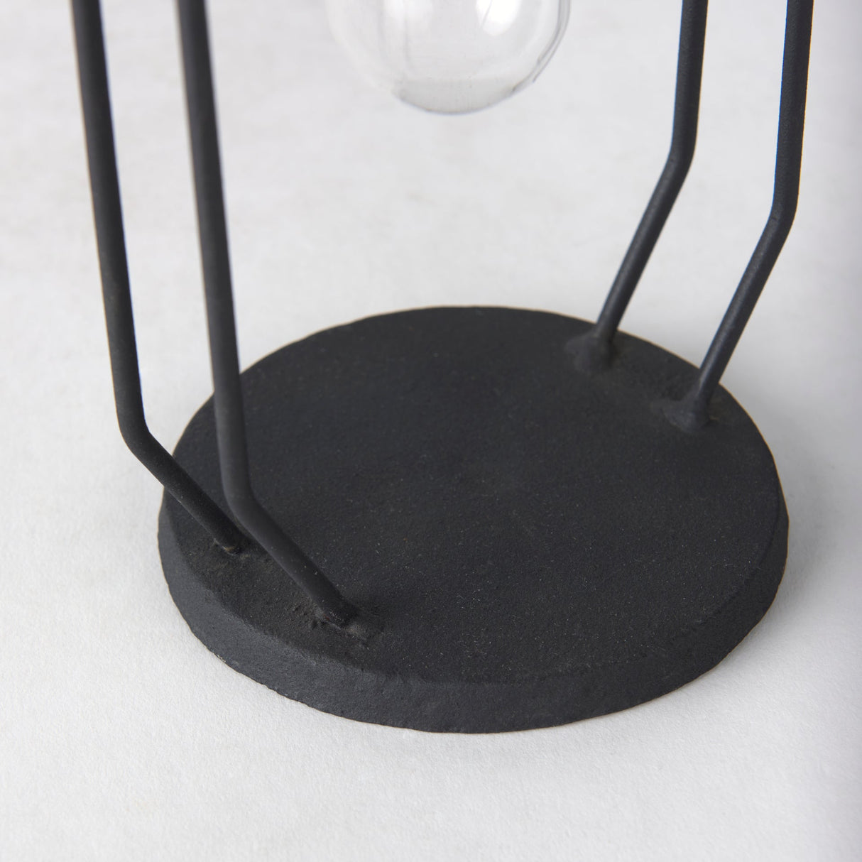 Aria 4.5L x 3.9W x 11.0H Metal and Glass Holder Object by Mercana at Eve Furniture