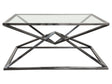 Aria Black Square Coffee Table by Diamond Sofa at Eve Furniture