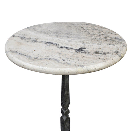 Aria Black/White Martini Table by Crestview at Eve Furniture