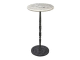Aria Black/White Martini Table by Crestview at Eve Furniture