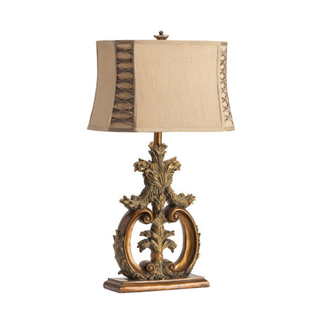 Aria Gold Table Lamp (Set of 2) by Crestview at Eve Furniture