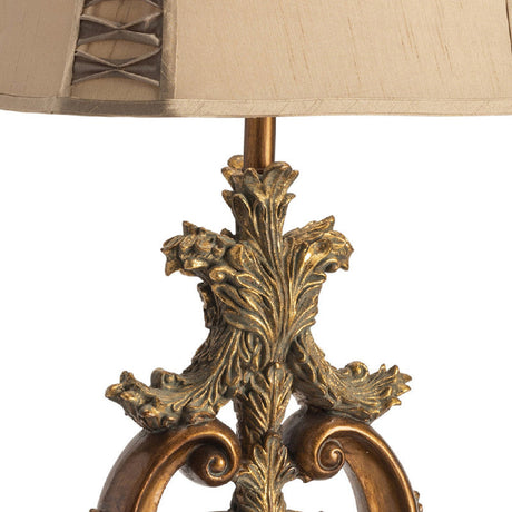 Aria Gold Table Lamp (Set of 2) by Crestview at Eve Furniture