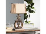 Aria Gold Table Lamp (Set of 2) by Crestview at Eve Furniture