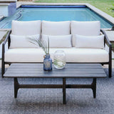 Aria Gray/Black Outdoor Sofa by Classic Home at Eve Furniture