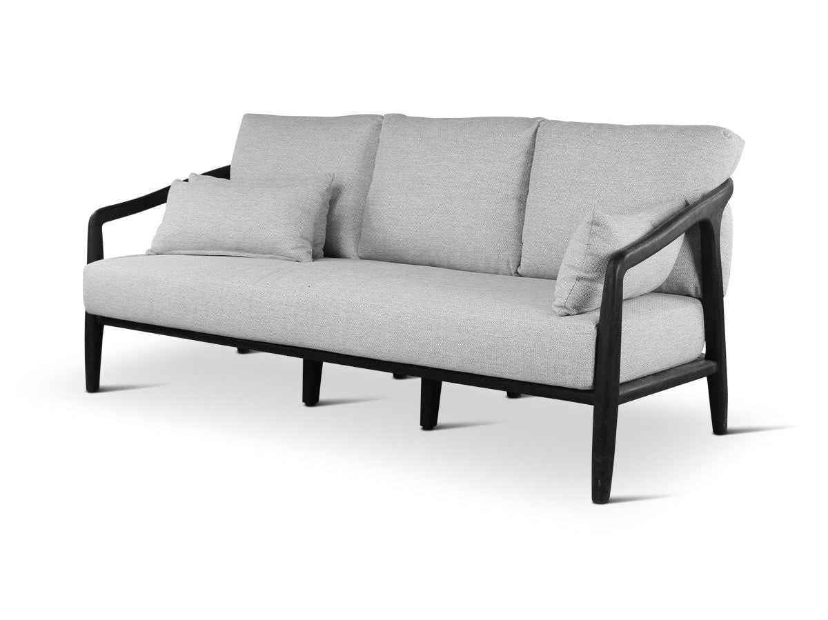 Aria Gray/Black Outdoor Sofa by Classic Home at Eve Furniture