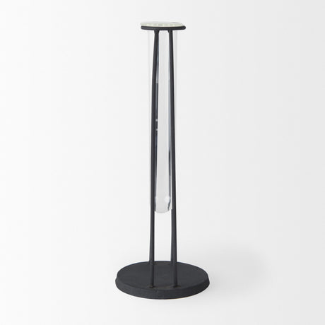 Aria Metal and Glass Holder Object by Mercana at Eve Furniture