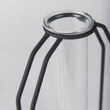 Aria Metal and Glass Holder Object by Mercana at Eve Furniture