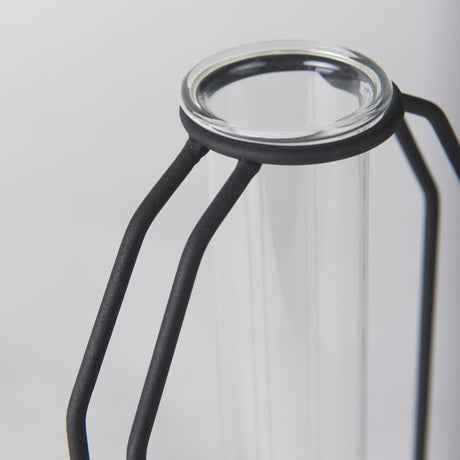 Aria Metal and Glass Holder Object by Mercana at Eve Furniture