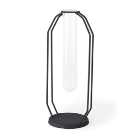 Aria Metal and Glass Holder Object by Mercana at Eve Furniture
