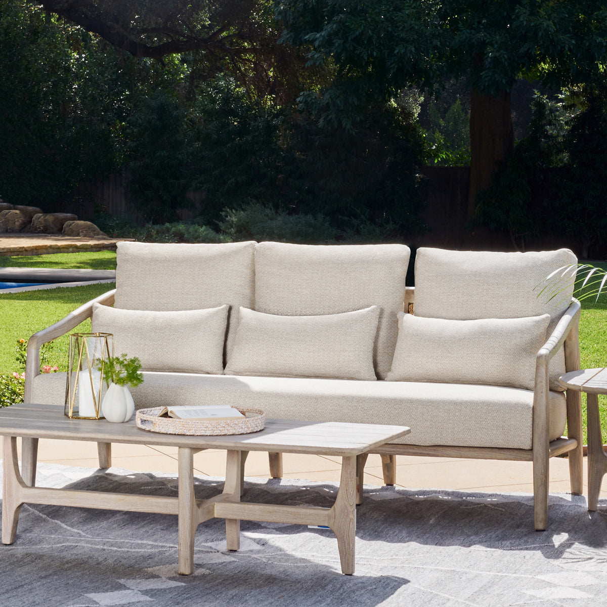 Aria Outdoor Sofa by Classic Home at Eve Furniture