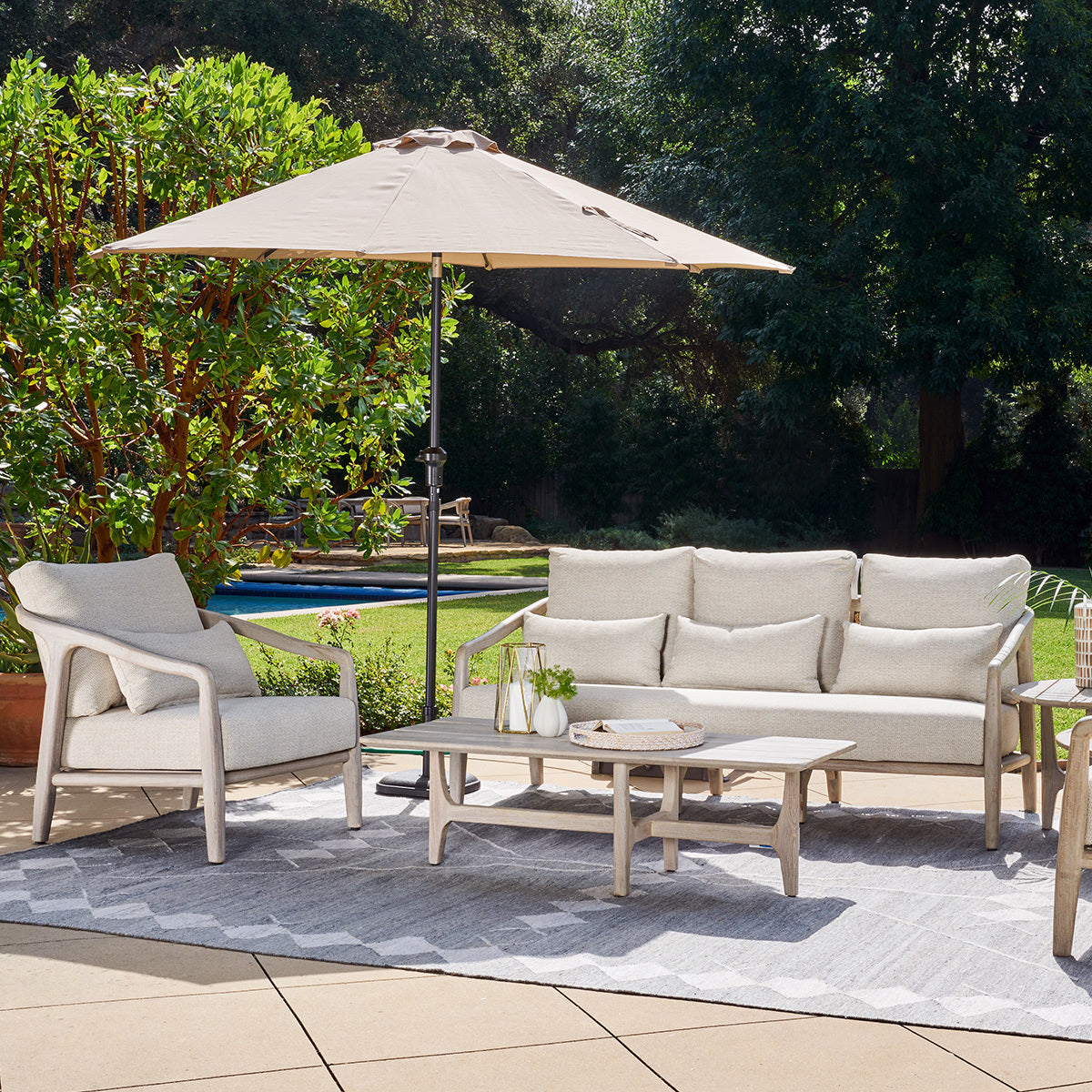 Aria Outdoor Sofa by Classic Home at Eve Furniture