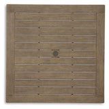 Aria Plains Brown Outdoor Dining Table by Ashley at Eve Furniture