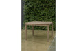 Aria Plains Brown Outdoor Dining Table by Ashley at Eve Furniture