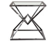 Aria Square Black End Table by Diamond Sofa at Eve Furniture