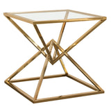 Aria Square End Table by Diamond Sofa at Eve Furniture