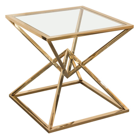 Aria Square End Table by Diamond Sofa at Eve Furniture