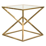 Aria Square End Table by Diamond Sofa at Eve Furniture