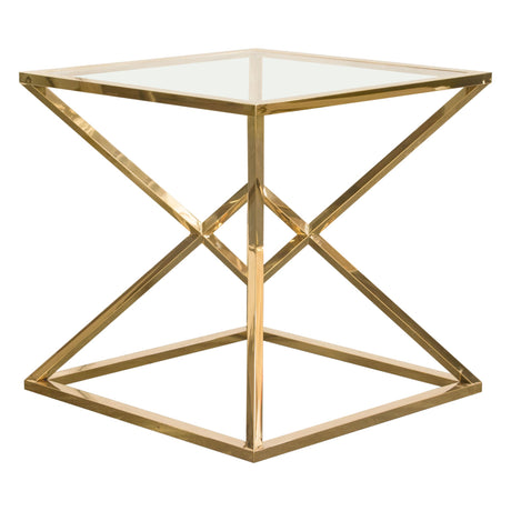 Aria Square End Table by Diamond Sofa at Eve Furniture
