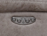 Aria Desert Sand 3-Piece Dual-Power Reclining Sectional by Steve Silver at Eve Furniture
