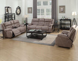 Aria Desert Sand 3-Piece Dual Power Reclining Set by Steve Silver at Eve Furniture