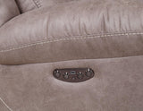 Aria Desert Sand Dual-Power Recliner by Steve Silver at Eve Furniture