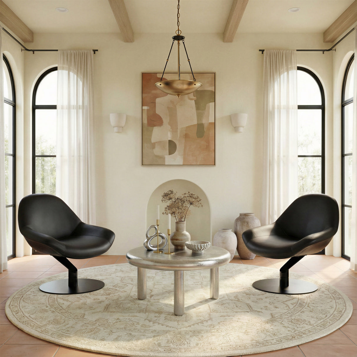 Arian Silver Coffee Table by Zuomod at Eve Furniture